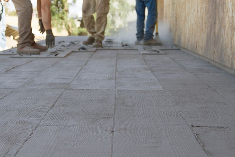 concrete driveway